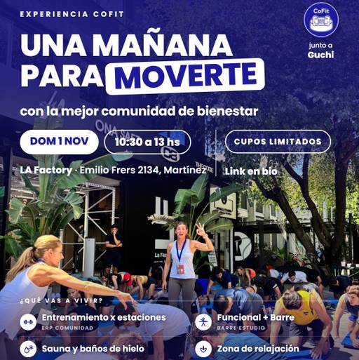 Experiencia COFIT en LA Factory: una mañana para moverte