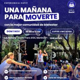 Experiencia COFIT en LA Factory: una mañana para moverte