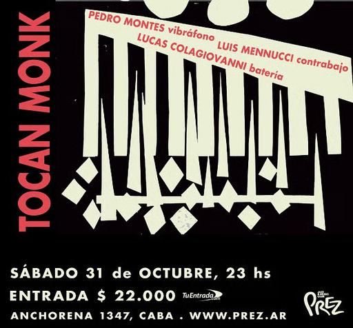 MONTES – MENNUCCI – COLAGIOVANNI: TOCAN MONK