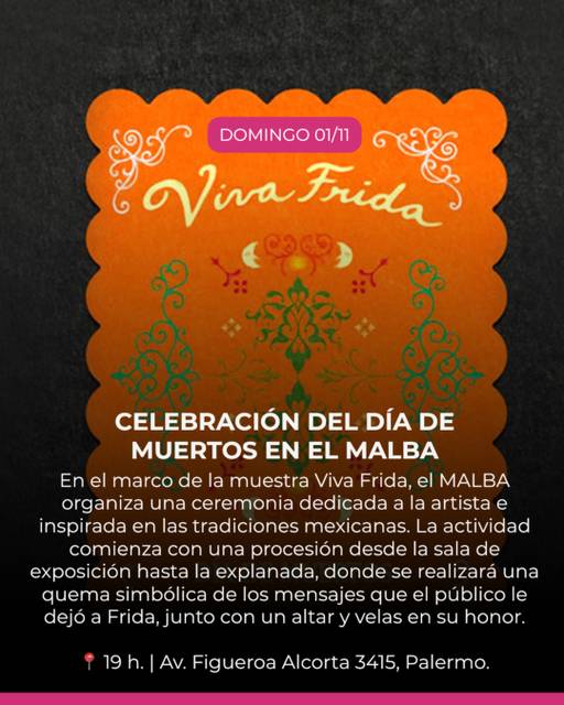 Celebración del Día de Muertos en el MALBA