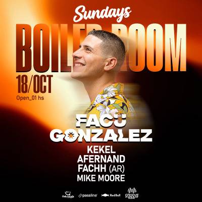 Sundays by Groove @ Domingo 18 de Octubre de 2026