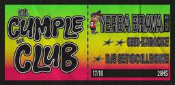 EL CUMPLE DEL CLUB