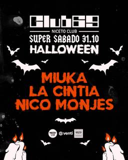 Club 69 | 31 OCT HALLOWEEN en Niceto Club (+18 años)