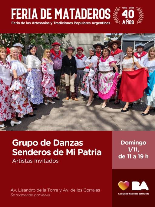Actuación del Grupo de Danzas Senderos de Mi Patria (Artistas Invitados)