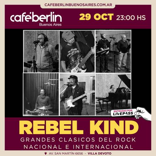 Rebel Kind en Cafe Berlin