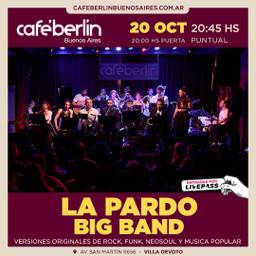 La Pardo Big Band en Cafe Berlin