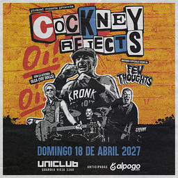COCKNEY REJECTS en ARGENTINA