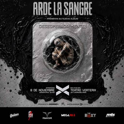 ARDE LA SANGRE PRESENTA SU NUEVO ALBUM “DESESPERADA (MENTE)”