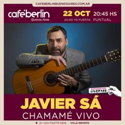 Javier Sa en Cafe Berlin