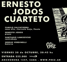 ERNESTO JODOS CUARTETO
