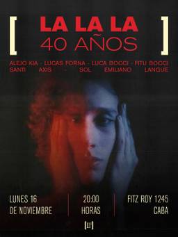 LA LA LA 40 AÑOS