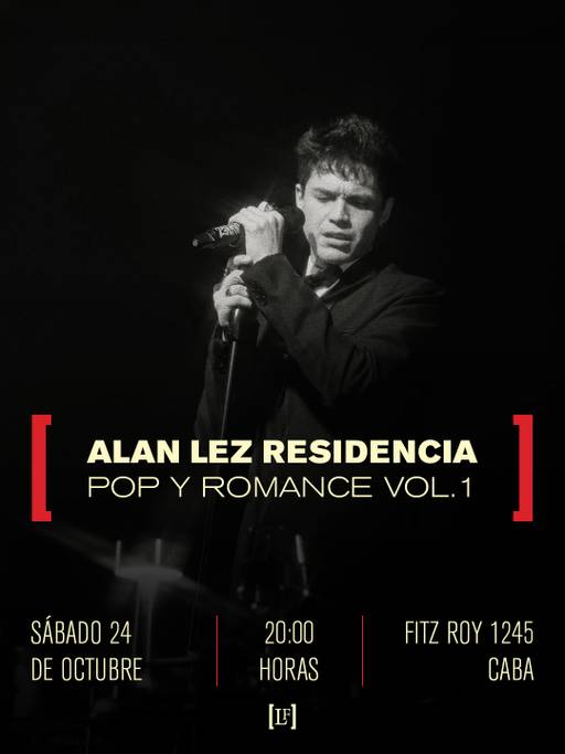 ALAN LEZ RESIDENCIA: POP Y ROMANCE VOL. 1