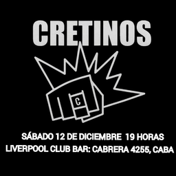 CRETINOS PUNK ROCK EN LIVERPOOL PALERMO