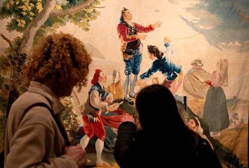 “Bocetos guiados” en la exposición “Goya en Buenos Aires”