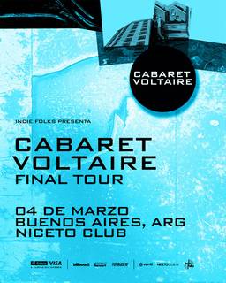 CABARET VOLTAIRE en Niceto Club (+18 años)