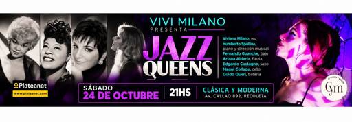 Viviana Milano Presenta Jazz Queens