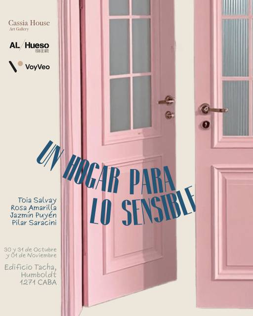 Feria de arte "Un hogar para lo sensible" con Toia Salvay, Rosa Amarilla, Jazmín Puyén y Pilar Saracini