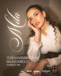 Mila en Humboldt | Niceto Club (+18 años)