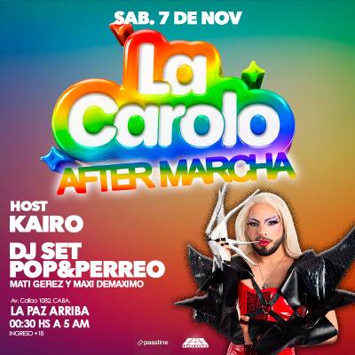 LA CAROLO after marcha