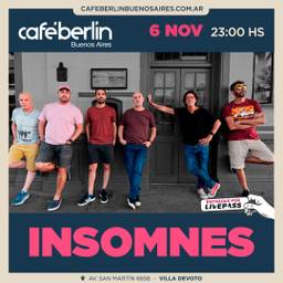Insomnes en Cafe Berlin