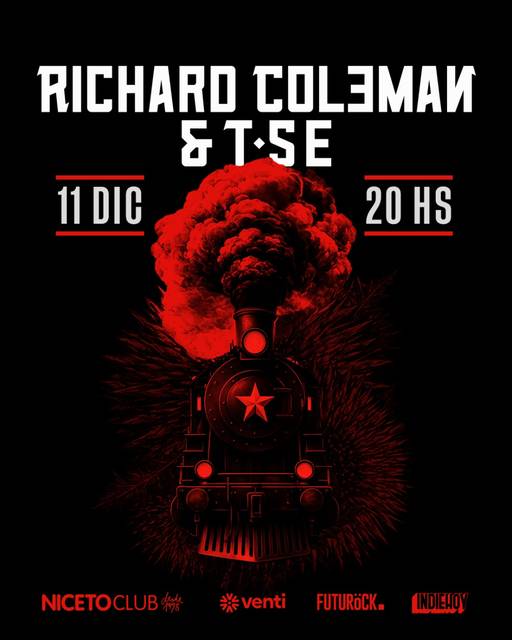 Richard Coleman & El Trans-Siberian Express 11 DIC en Niceto Club (+18 años)