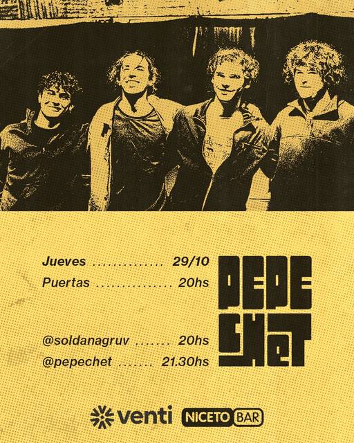 Pepechet y Soldana en Niceto Bar