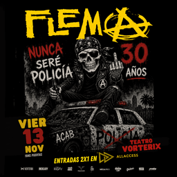 FLEMA - NUNCA SERÉ POLICÍA - 30 AÑOS