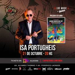 ISA PORTUGHEIS Presenta su libro "ADONDE QUIERA QUE VOY"