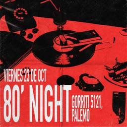 NOCHE DE LOS 80´s