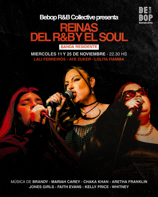 RnB Collective Presenta REINAS DEL R&B Y EL SOUL