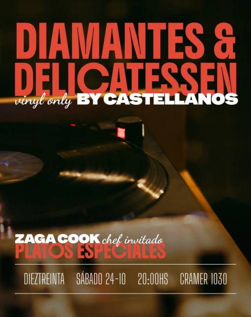 DIAMANTES & DELICATESSEN. BY CASTELLANOS (vinyI only)