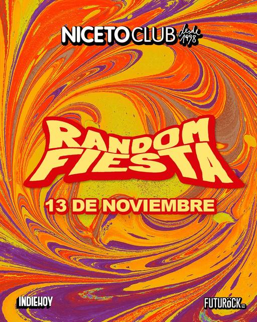 Random Fiesta en Niceto Club (+18 años)