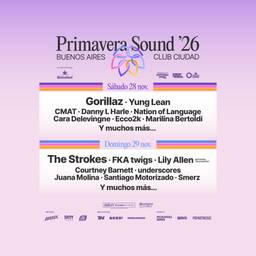 Primavera Sound Buenos Aires '26