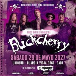 BUCKCHERRY - ÚNICO SHOW EN ARGENTINA