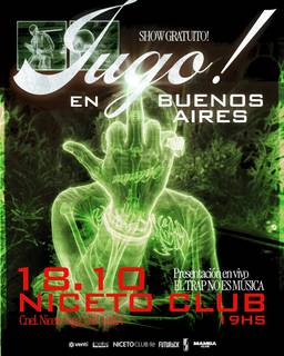 Juicy Nise en Buenos Aires en Niceto Club (+18 años)