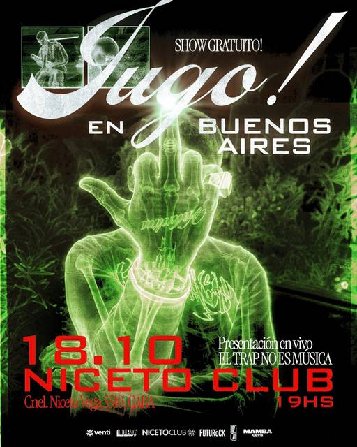 Juicy Nise en Buenos Aires en Niceto Club (+18 años)