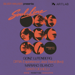 Silver Walker presenta: Gonz Lijtenberg + DFRA Experience Jazz Band (live) + Mariano Blanco + Santi Cichelli