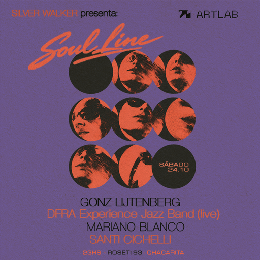 Silver Walker presenta: Gonz Lijtenberg + DFRA Experience Jazz Band (live) + Mariano Blanco + Santi Cichelli