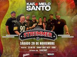Karamelo Santo en vivo en Strummer Bar