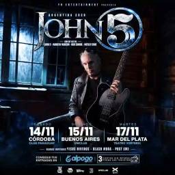 JOHN 5 en Buenos Aires