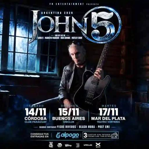JOHN 5 en Buenos Aires