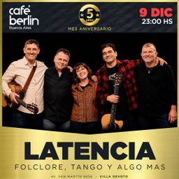 Latencia en Cafe Berlin