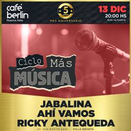 Mas Musica en Cafe Berlin