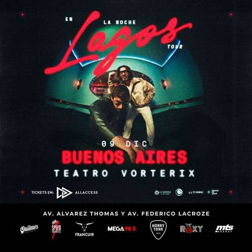 LAGOS – BUENOS AIRES – TOUR 2026