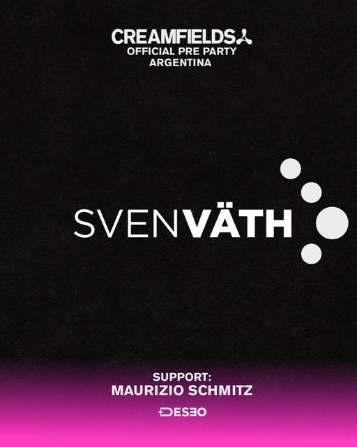 Sven Väth - Creamfields Official Pre Party