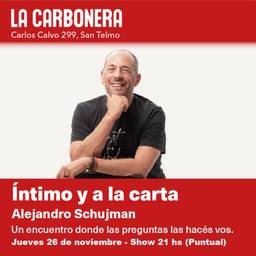 Íntimo y a la Carta: Alejandro Schujman
