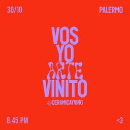 ★ CERAMICA Y VINO 30/10 ★