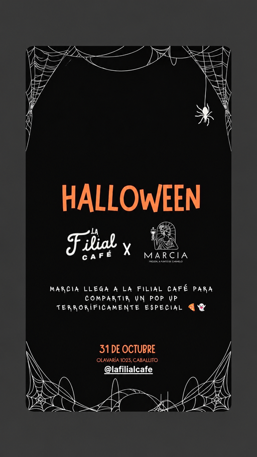 HALLOWEEN. La FiliAL Cafe x MARCIA