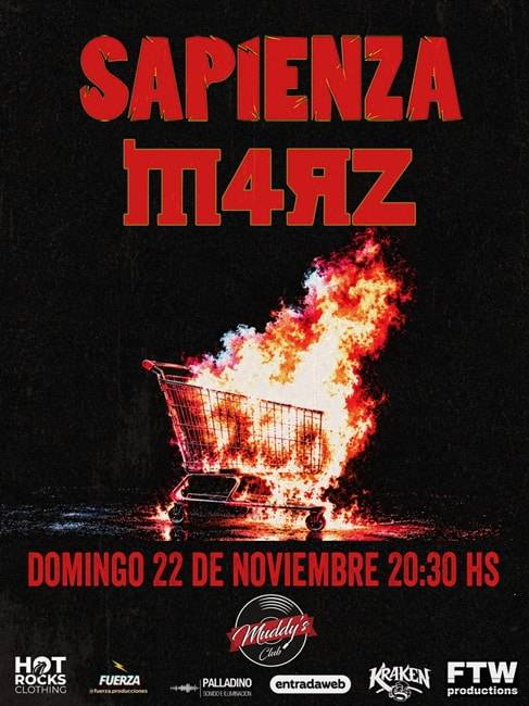 Sapienza & M4rz en Muddy´s Club