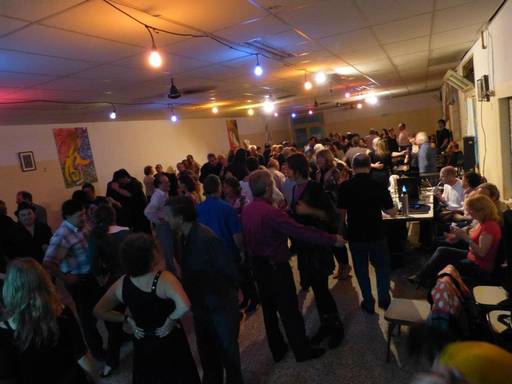 La milonga de la Uni en el CETBA